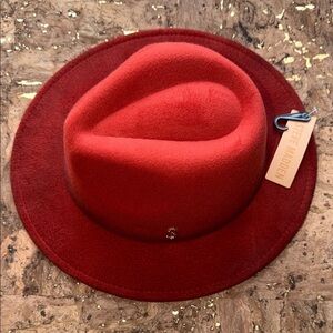 Steve Madden Rust Ombré Fedora